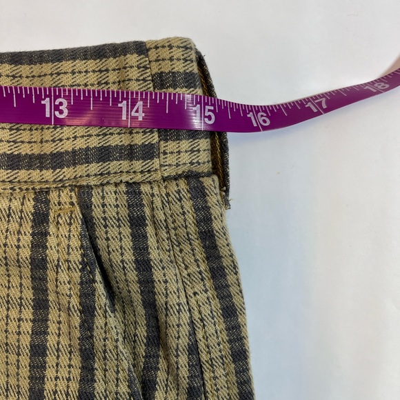 NEW Madewell Plaid Flat Front Shorts !!! - Picture 3 of 3